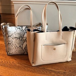 Pair of Ann Taylor purses